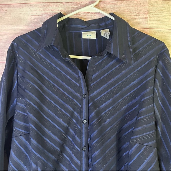 Covington Woman Button Front Blouse Size 16-18W - Picture 3 of 6